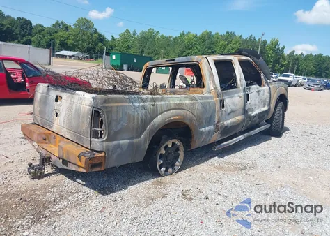 2013 Ford F-250 Lariat from USA, damaged, VIN 1FT7W2BT5DEA73020